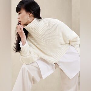 Banana Republic Cropped Janie Sweater